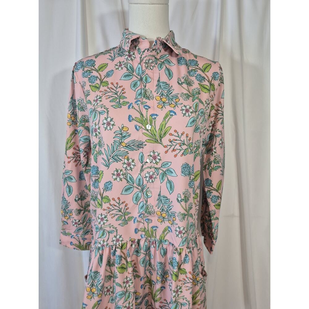 Smith Quinn Pink Floral Mini Dress New Small - Picture 3 of 10